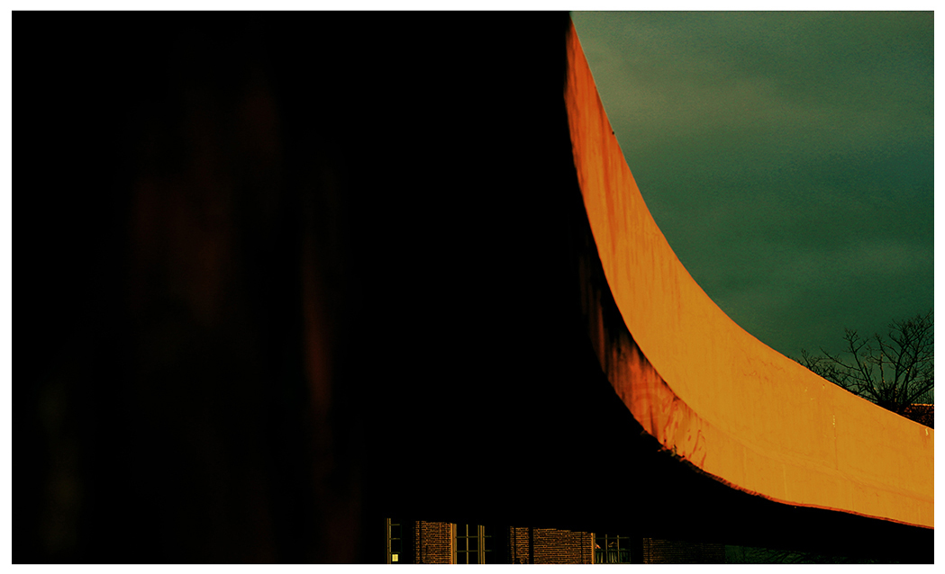 Orange Metal Bridge