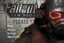 Fallout Game Video Menu Thumbnail
