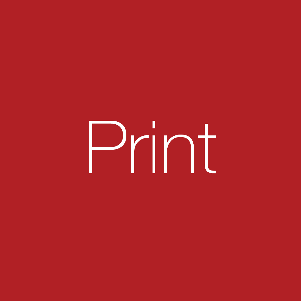 Print Text Icon